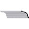 Ekena Millwork 6"H x 6 3/8"P x 8 7/8"F x 94 1/2"L, (1 3/8" Repeat), Brightton Crown Moulding MLD06X06X09BR - alternate 1